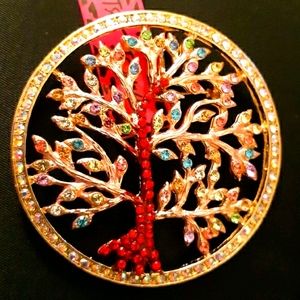 🌳Pretty Colorful🌳Tree Of Life🌳Brooch